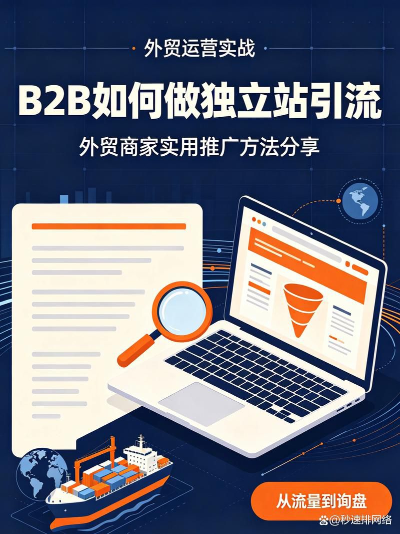 b2b网站的站外推广该如何做，工业品独立站外部引流全攻略